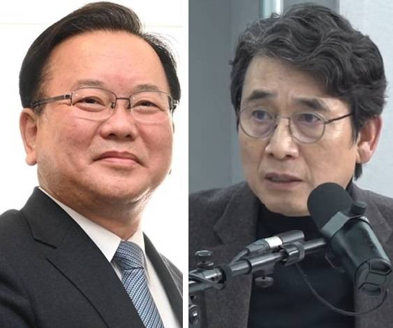 김부겸 전 총리와 유시민 작가. [사진=연합뉴스, 매불쇼 캡처]