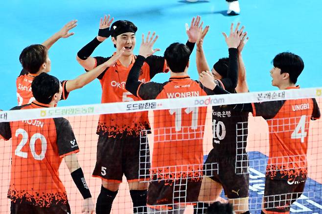 OK저축은행 2연승. 한국배구연맹