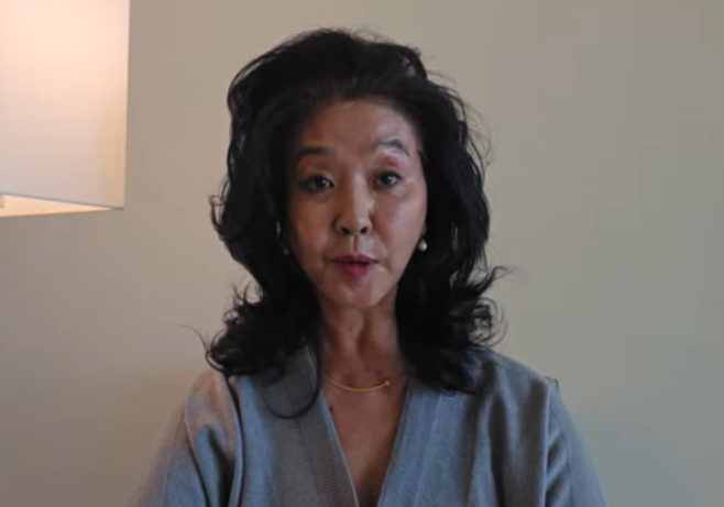 배우 김부선. 사진=유튜브 채널 '김부선TV'