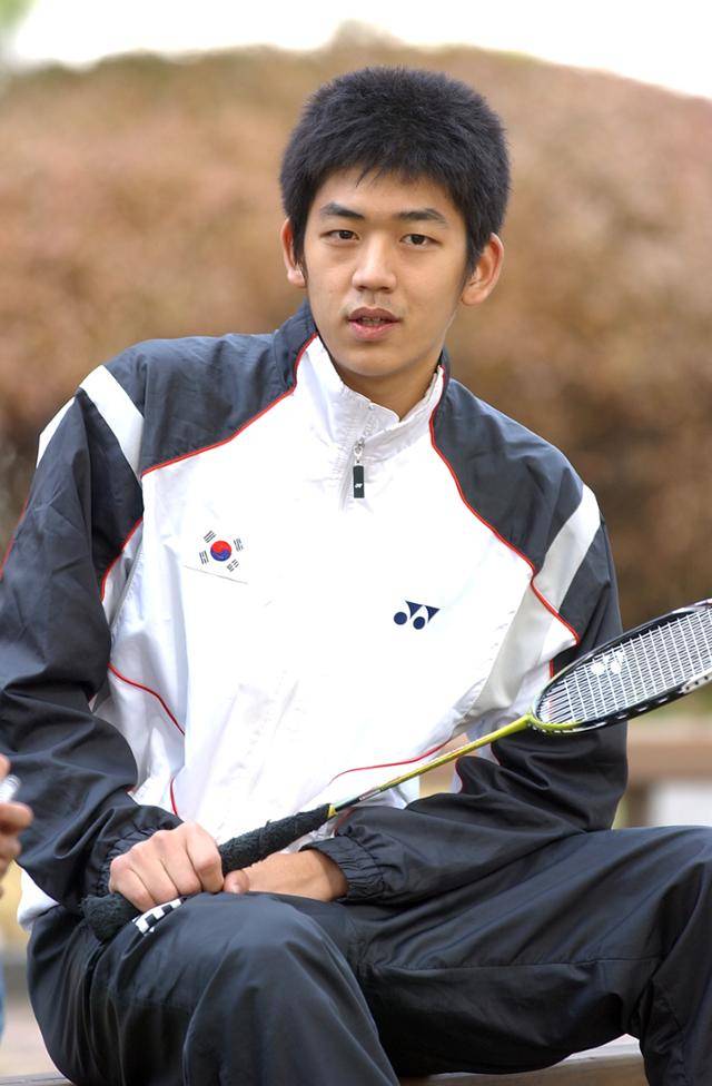 2006년 대표팀 당시 태릉선수촌 생활 때 이용대. 한국일보 자료사진