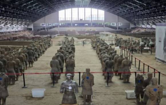 진시황제 무덤, 병마용. [사진=윤영선]