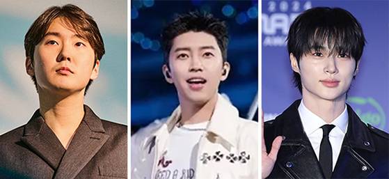 최근 매크로를 이용한 암표업자들의 매점매석 때문에 인기 공연의 정상적인 티켓 예매가 불가능에 가까워졌다. 최근 암표상들의 타깃이 됐던 조성진, 임영웅, 변우석(왼쪽부터). [중앙포토]