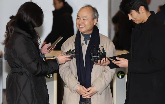 손정의(孫正義·일본명 손 마사요시) 소프트뱅크그룹 회장.  사진=김범준 기자