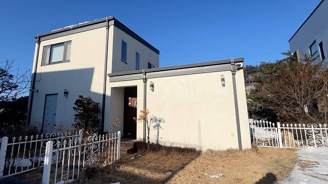 경기도 양평군 지평면 월산리 일대에 있는 단독주택 모습. [윤병찬 PD]