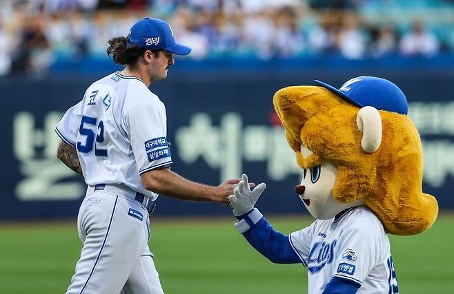 ▲ 코너 시볼드 ⓒ삼성 라이온즈