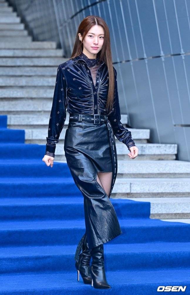 0005239078_001_20250208160830545.jpg 중증외상센터 조폭 간호사 하영 어제 서울패션위크 사진