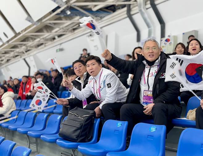사진=유승민 대한체육회장 당선인 측 제공.