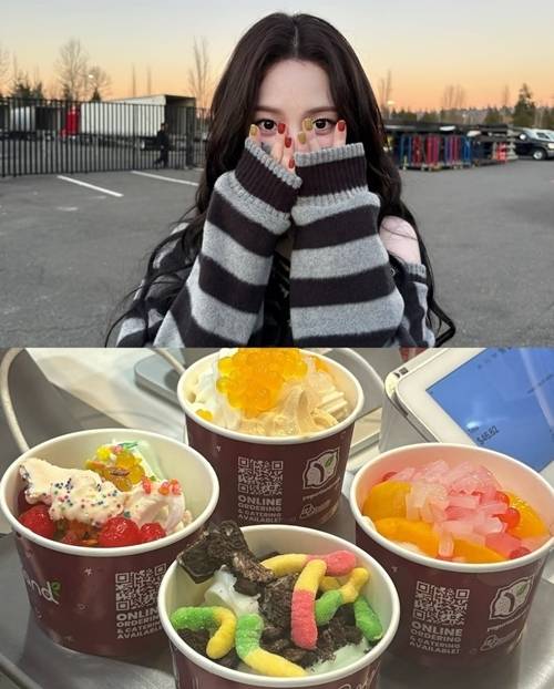 그룹 에스파 멤버 카리나가 남다른 식성으로 팬들에게 웃음을 선사했다. 사진=카리나 SNS