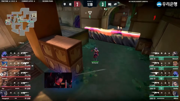 - 바이스 세팅을 없애기 위해서는 몸이 직접 들어가는 수밖에 없다&nbsp;(출처 : VCT 퍼시픽 유튜브)