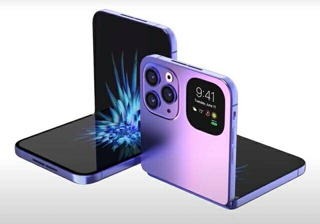 폴더블 아이폰 컨셉 이미지 [사진=유튜브 채널 에브리씽애플프로(EverythingApplePro)]