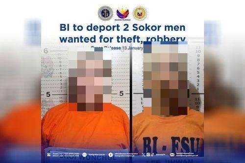 필리핀 이민국이 한국에서 범죄 혐의로 수배돼 필리핀으로 도피한 한국인 2명을 지난달 현지에서 검거했다. 필리핀스타 홈페이지 캡처