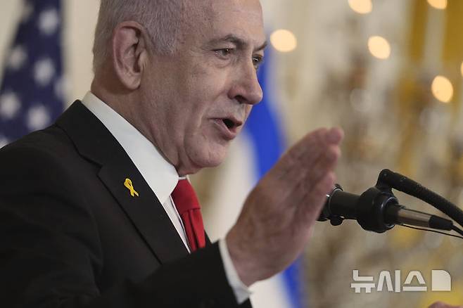 [워싱턴=AP/뉴시스] 베냐민 네타냐후 이스라엘 총리. (사진=뉴시스DB)