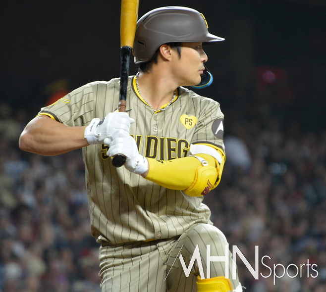 (샌디에이고 시절의 유격수 김하성)