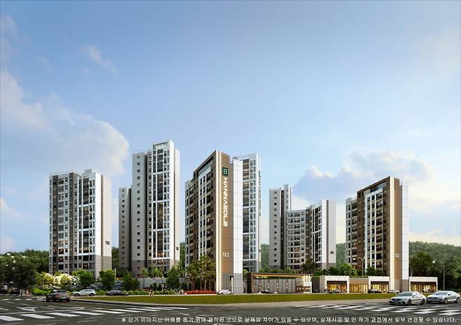 < 광명 유승한내들 라포레 투시도 / 출처 : 유승종합건설 >