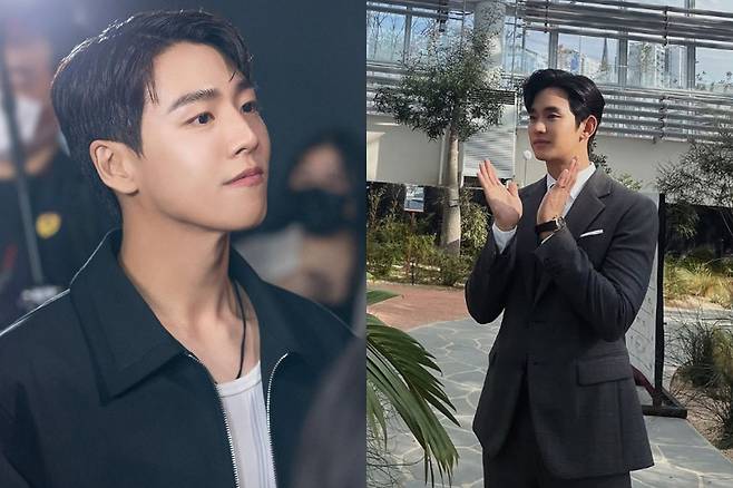 배우 이현우와 김수현