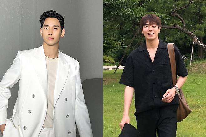 배우 이현우와 김수현