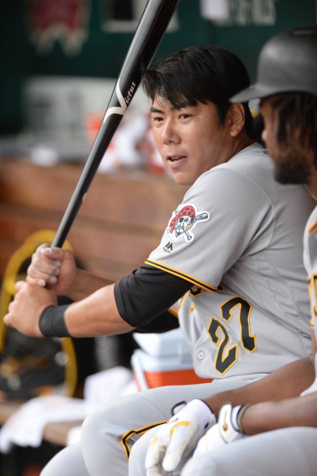 피츠버그 파이어리츠 시절 강정호. 연합뉴스