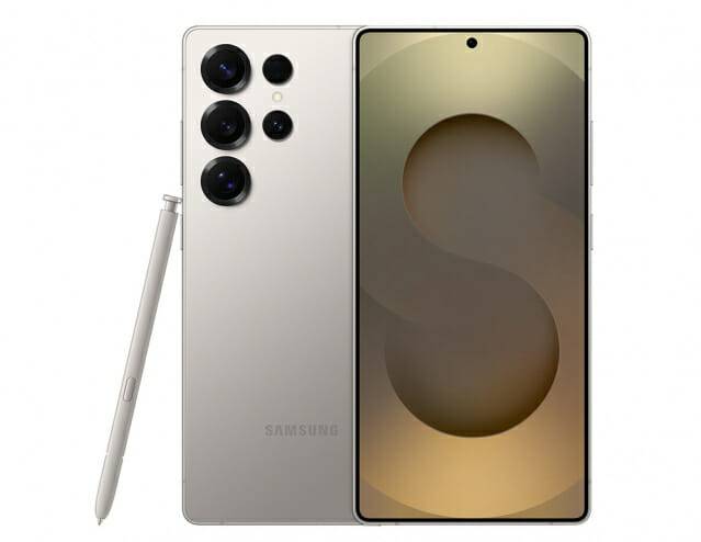 삼성전자 '갤럭시S25 울트라' 티타늄 그레이 색상(사진=삼성전자)