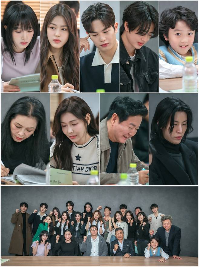 오나라X소유진 ‘빌런의 나라’ 케미 폭발 대본리딩 현장 (제공: 스튜디오플럼)