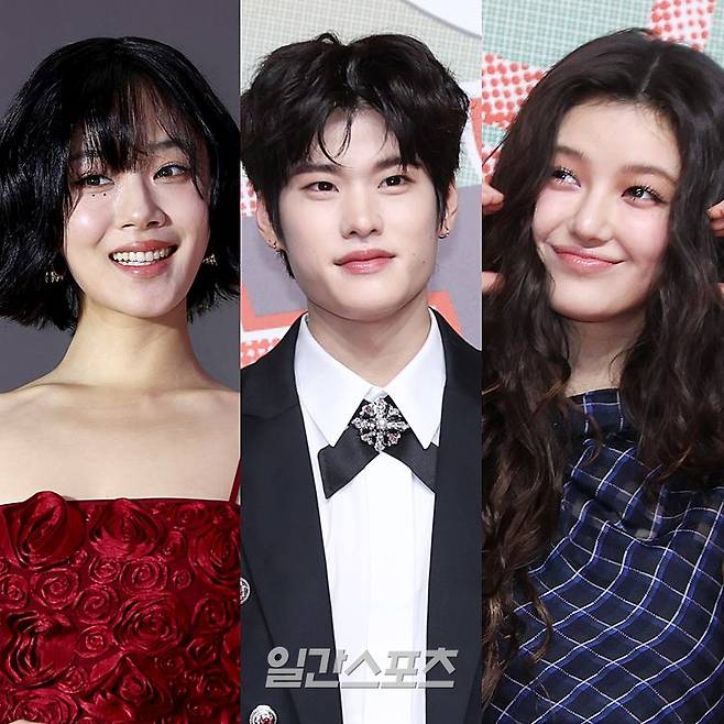 왼쪽부터 비비, 라이즈 소희, 뉴진스(NJZ) 다니엘. (사진=IS포토)