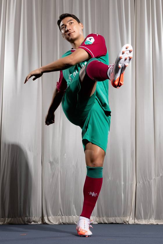 연습생 출신으로 30대에 K리그를 대표하는 골잡이가 된 주민규. [사진 대전하나시티즌]