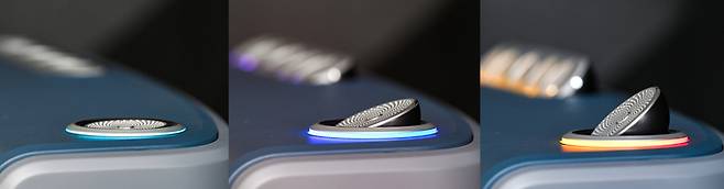 현대모비스 무빙 스피커 작동 사진.현대모비스