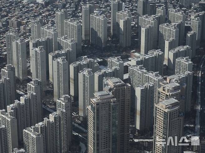 서울시내 아파트 단지 모습. 뉴시스 자료사진.