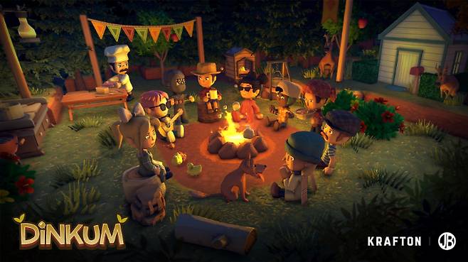 크래프톤, '딩컴' 글로벌 퍼블리싱 계약 체결. 크래프톤 제공