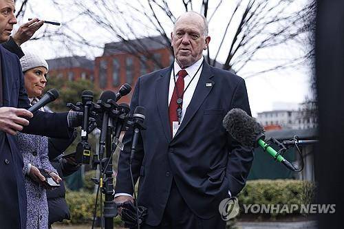 트럼프 '국경차르' 톰 호먼 [워싱턴 EPA=연합뉴스. 재판매 및 DB 금지]