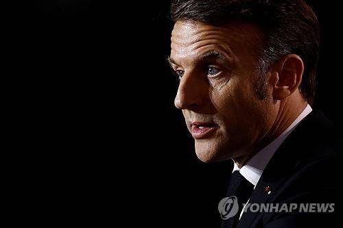 에마뉘엘 마크롱 프랑스 대통령 [AFP 연합뉴스 자료사진. 재판매 및 DB 금지]