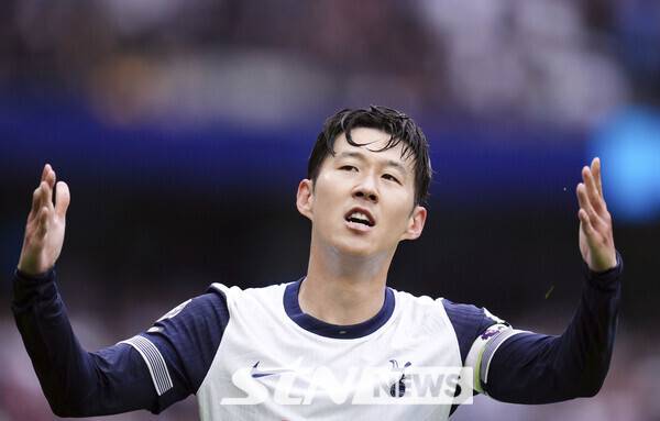 토트넘 홋스퍼 캡틴 손흥민. 사진┃뉴시스/AP