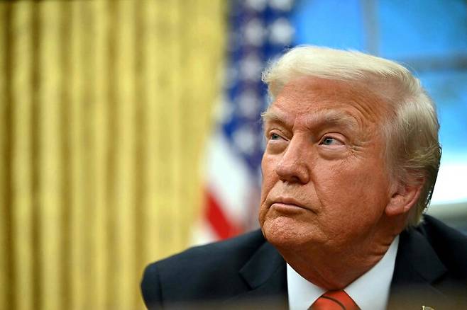 도널드 트럼프 미국 대통령. AFP 연합뉴스