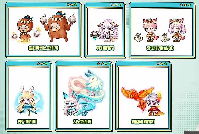 ▲ 2차 NPC 코디 패키지 출시