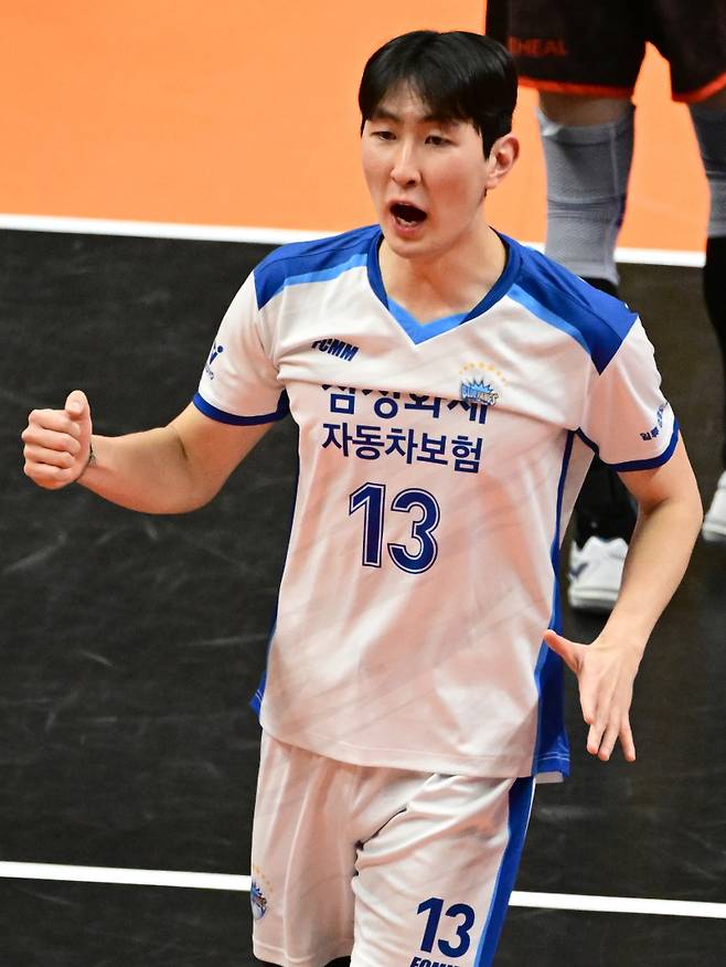 삼성화재 김준우. KOVO 제공