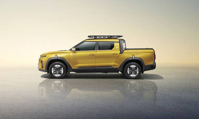 무쏘 EV 외관이미지./사진=KG모빌리티