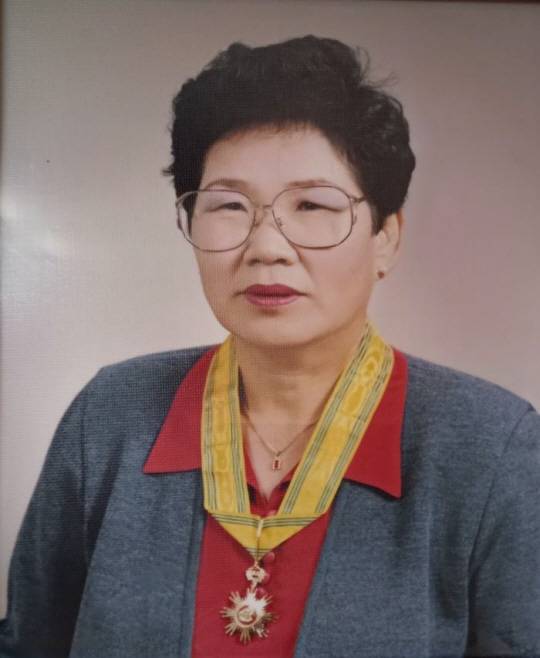 여군의 모태인 제1기 여자배속장교 마지막 생존자인 김영숙 예비역 육군중령 생전 모습. 유가족 제공／국방일보