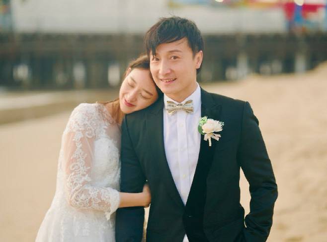 메이플과 방력신 결혼 사진. 가나안 캡처