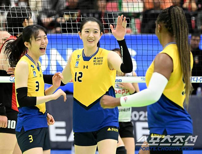 김다인, 이다현 , 모마의 하이파이브