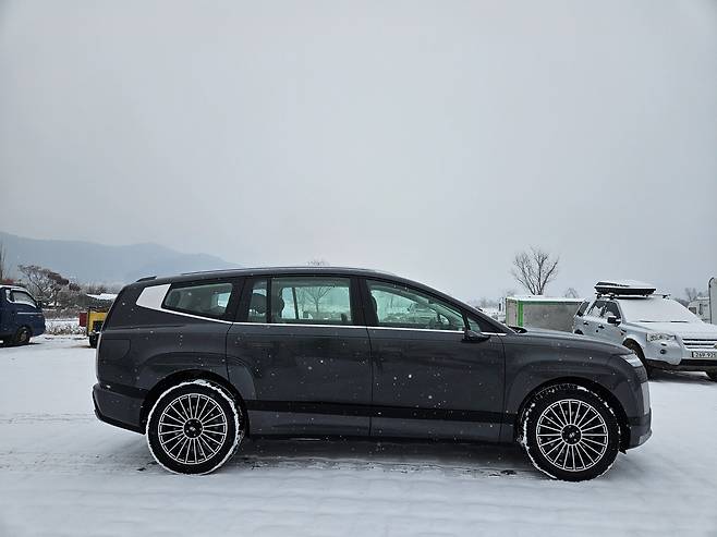 현대차 대형 전기 스포츠유틸리티차(SUV) 아이오닉9. /권유정 기자