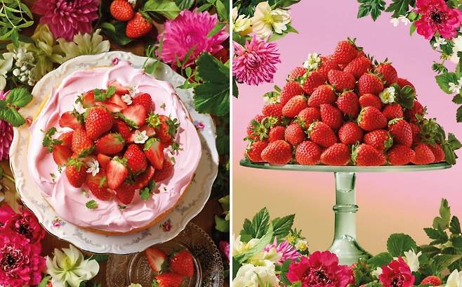 이랜드이츠의 뷔페 애슐리퀸즈에서 6일부터 개최한 딸기 축제 '베리 스위트 러브'. 사진=이랜드이츠 제공