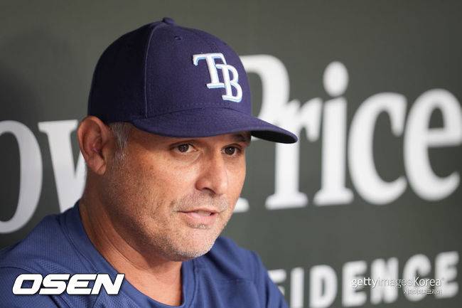 [사진] 탬파베이 케빈 캐시 감독. ⓒGettyimages(무단전재 및 재배포 금지)