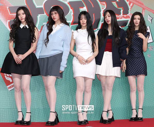 ▲ 바나와 협력설을 부인한 뉴진스. 곽혜미 기자