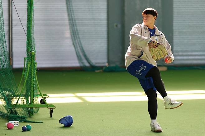 삼성 라이온즈 투수 배찬승. /사진=삼성 라이온즈 제공