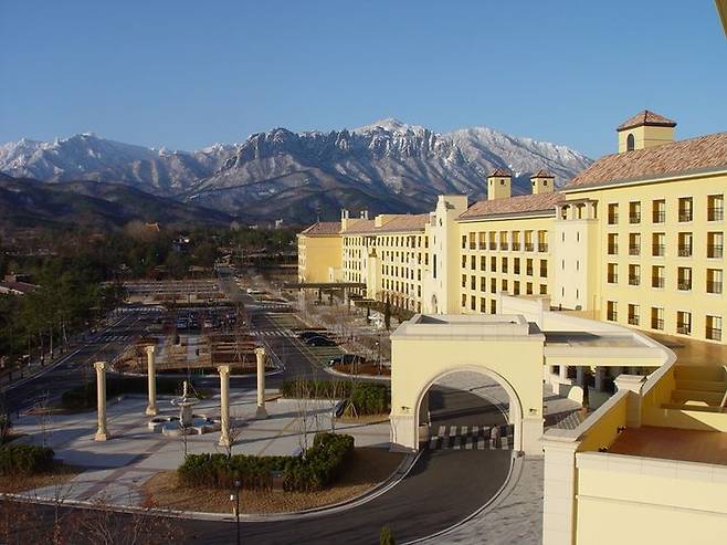 한화리조트 설악 쏘라노 전경.(사진=한화호텔앤드리조트 제공) *재판매 및 DB 금지