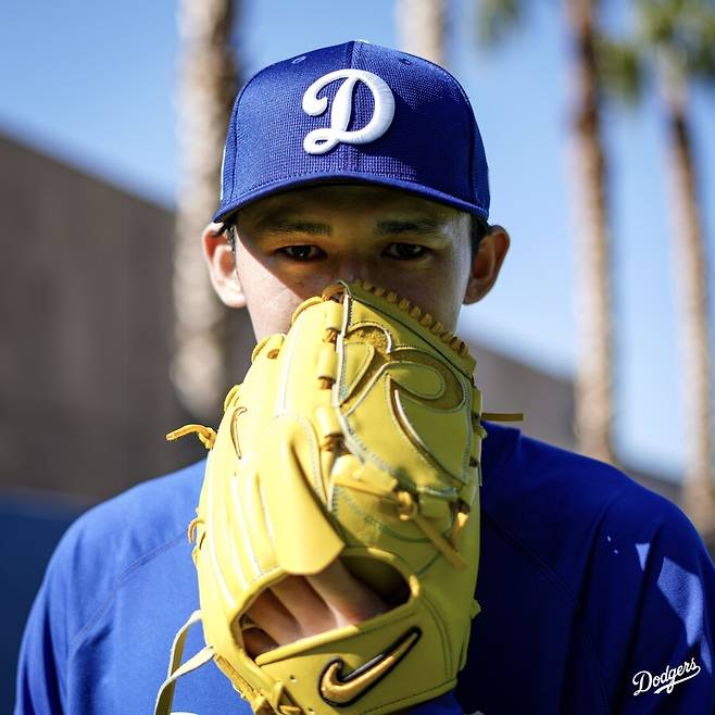 ▲ 사사키 로키 ⓒLA 다저스 공식 SNS