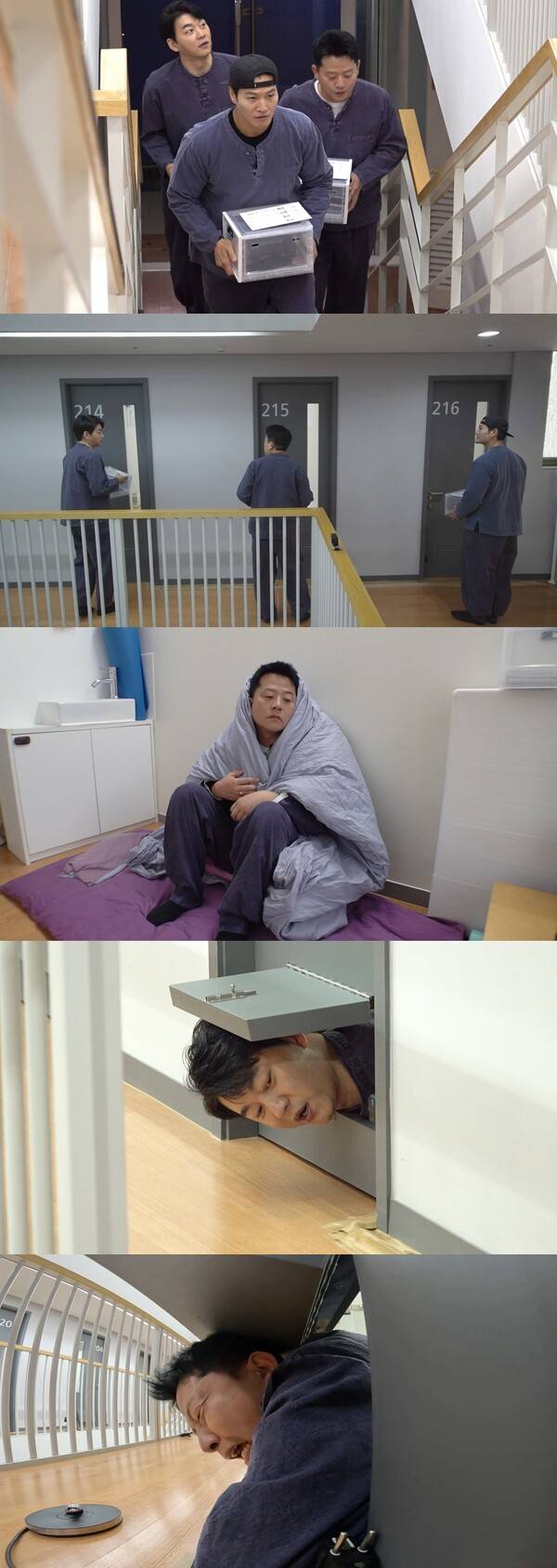 ▲ 16일 방송되는 '미운 우리 새끼' 장면들. 김준호 김종국 김승수가 각자의 금욕을 위해 1.5평 감옥에 스스로 갇힌다. 제공|SBS