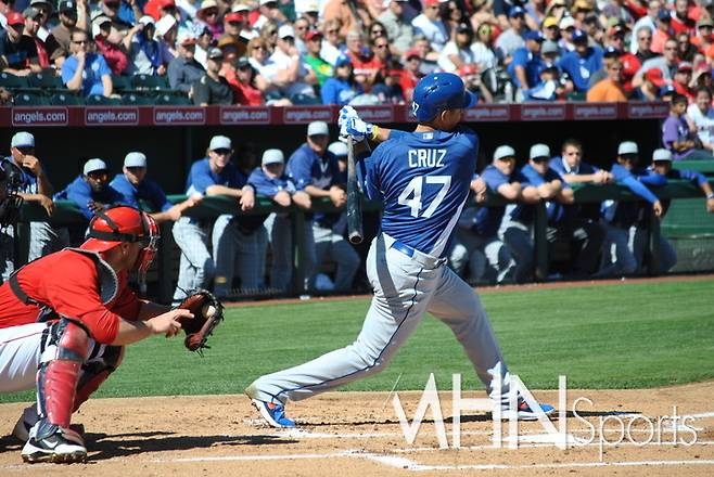 (다저스 시절의 루이스 크루즈)