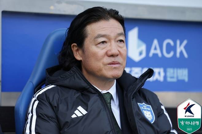 울산HD 김판곤 감독. 사진 | 한국프로축구연맹