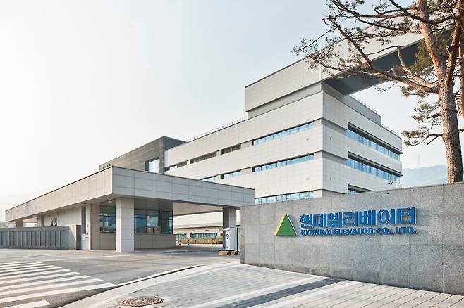 현대엘리베이터 충주 본사 전경./현대엘리베이터 제공