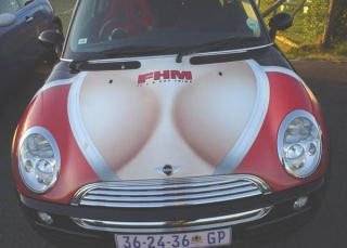 탐스러운 자동차 랩핑